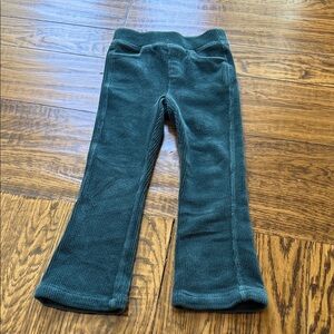 Kids Green Corduroy Pants